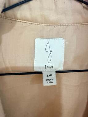 Joie Button-Front Wool-Blend Shacket Utility Jacket